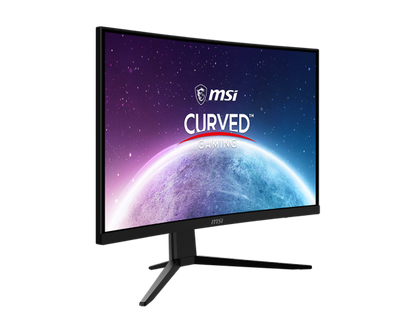 MSI G2422C Gaming Monitor - 23.6" FHD (1920x1080) Curved 1500R, VA Panel, 180hz, 1ms(MPRT), Adaptive Sync