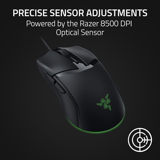 Razer Cobra Lightweight Wired Gaming Mouse with Razer Chroma™ RGB - Black