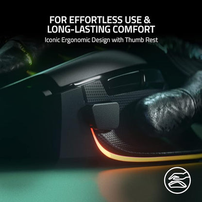 Razer Basilisk V3 Customizable Gaming Mouse with Razer Chroma™ RGB - Black