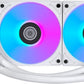 Lian Li Galahad II Trinity 240 360 AIO CPU Liquid Cooler 240mm 360mm Black or White - ARGB Daisy-chainable Radiator Fans - Intel® LGA 1700, 1200, 115X, AMD® AM5/AM4 Sockets
