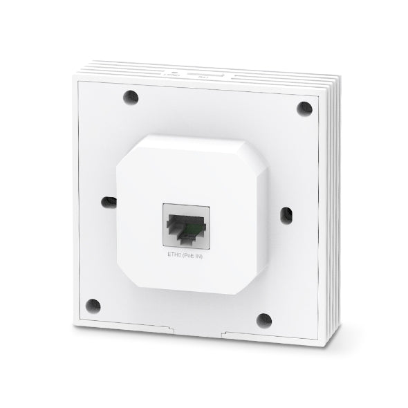 TP-LINK EAP650-Wall AX3000 Wall Plate Wi-Fi 6 Wireless Access Point Cloud Access, Omada App, PoE Access Point, 2G Port