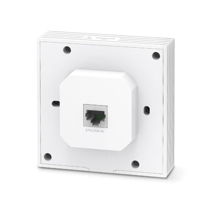 TP-LINK EAP650-Wall AX3000 Wall Plate Wi-Fi 6 Wireless Access Point Cloud Access, Omada App, PoE Access Point, 2G Port