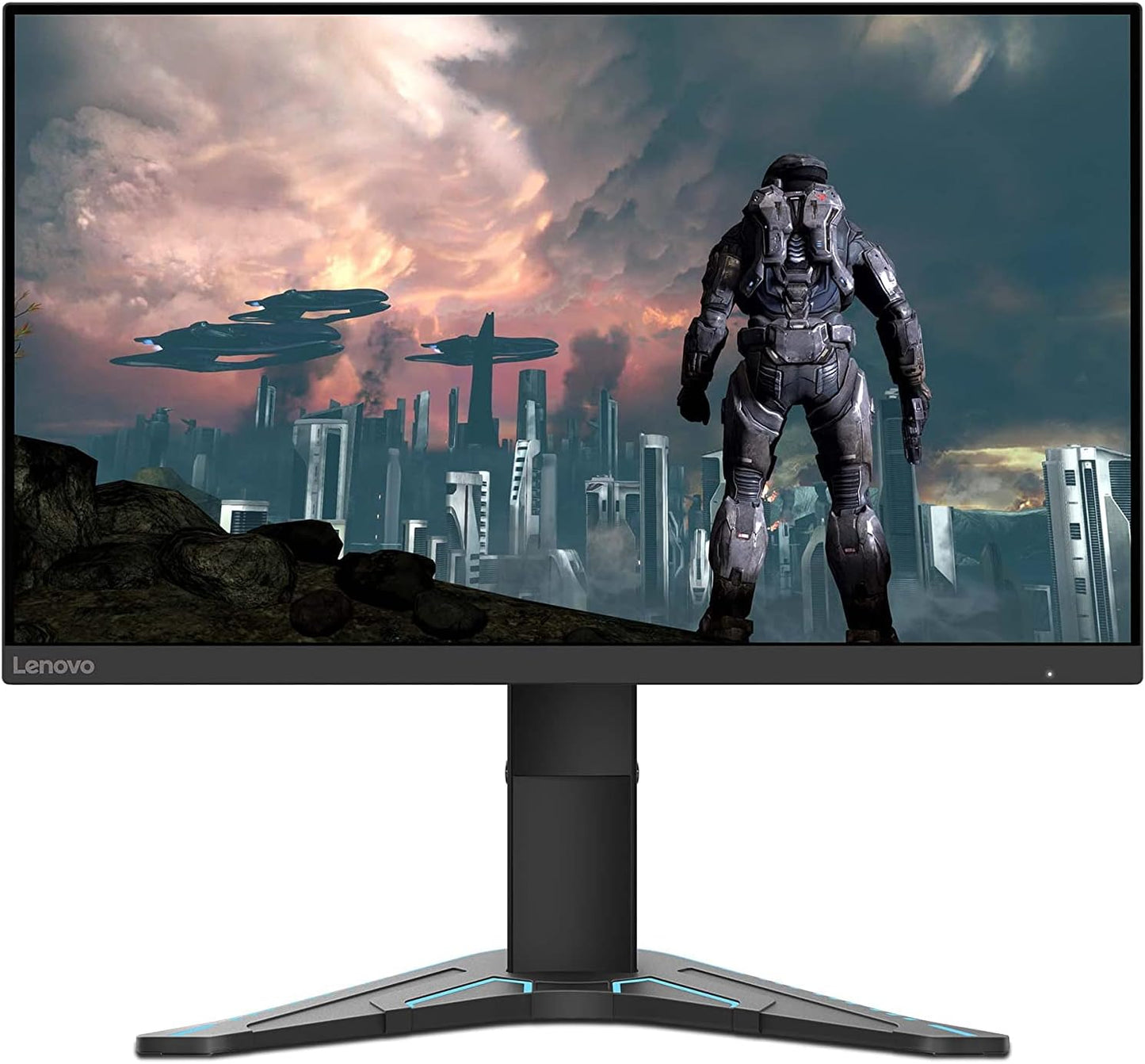 Lenovo G24-20 IPS 144 Hz (Overclock to 165Hz) FHD 0.5MS (MPRT) 350 nits Gaming Monitor Blue Light Certified - Tilt/Height Adjustable Stand - HDMI x2 & DP Port