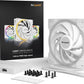 be quiet! Light Wings White 120mm PWM high-Speed Triple Pack, Premium ARGB Cooling Fan, 4-Pin - BL101