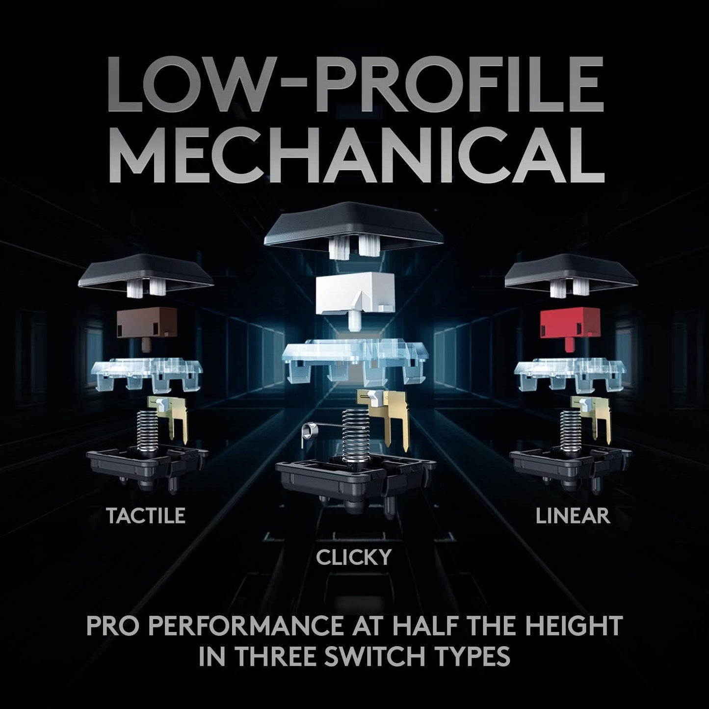 LOGITECH G915 TKL WIRELESS MECHANICAL RGB KEYBOARD