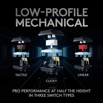 LOGITECH G915 TKL WIRELESS MECHANICAL RGB KEYBOARD