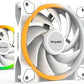 be quiet! Light Wings White 120mm PWM high-Speed Triple Pack, Premium ARGB Cooling Fan, 4-Pin - BL101