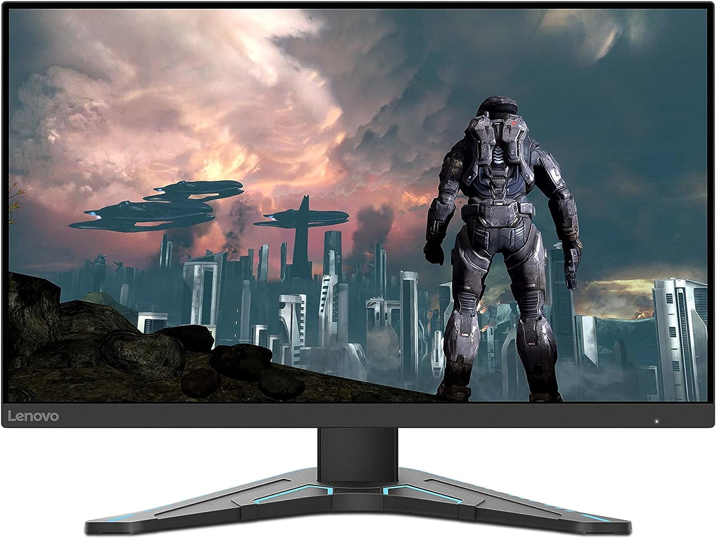 Lenovo G24-20 IPS 144 Hz (Overclock to 165Hz) FHD 0.5MS (MPRT) 350 nits Gaming Monitor Blue Light Certified - Tilt/Height Adjustable Stand - HDMI x2 & DP Port