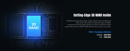 KLEVV CRAS C910 1TB M.2 NVMe PCIe Gen4x4 SSD with heatsink, up to 5000MB/s TLC