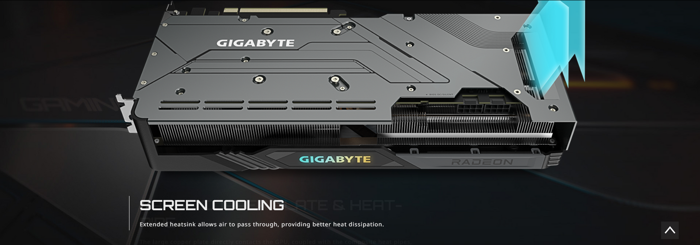 GIGABYTE Radeon RX 7900 GRE GAMING OC 16GB GDDR6, PCI-E 4.0, DisplayPort2.1x2, HDMI2.1x2, ATX Graphics Cards