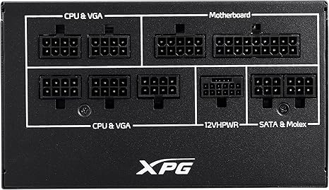 XPG CORE REACTOR II VE Modular Power Supply (750W/850W) - Intel’s latest ATX 3.1 design, 80 Plus® Gold
