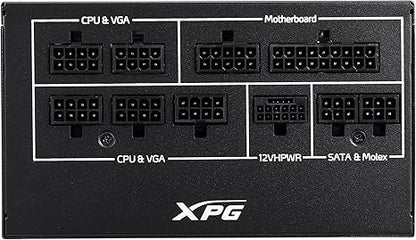 XPG CORE REACTOR II VE Modular Power Supply (750W/850W) - Intel’s latest ATX 3.1 design, 80 Plus® Gold