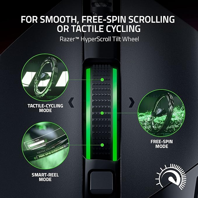 Razer Basilisk V3 Customizable Gaming Mouse with Razer Chroma™ RGB - Black
