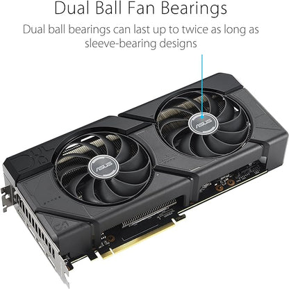 ASUS Dual Radeon RX 7800 XT OC Edition 16GB GDDR6 Graphics Card