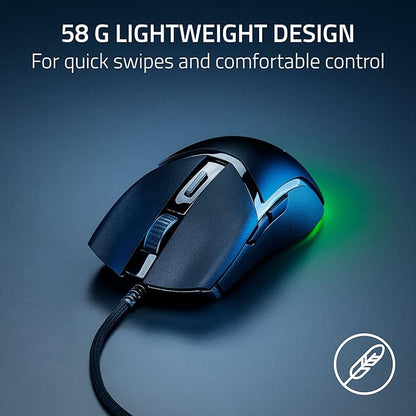 Razer Cobra Lightweight Wired Gaming Mouse with Razer Chroma™ RGB - Black