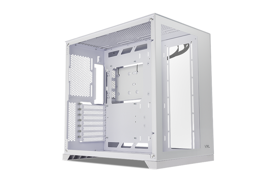 Tecware VXL TG Dual Chamber ATX Case Black or White