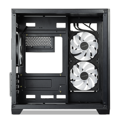 TECWARE VXM2 Dual Chamber MATX Case Black