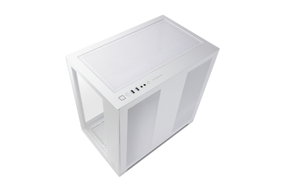 Tecware VXL TG Dual Chamber ATX Case Black or White