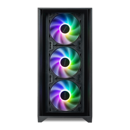 Tecware Nexus Air T3 matx Case, w/ 6 x ARGB Fans (Black)