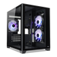 TECWARE VXM2 Dual Chamber MATX Case Black