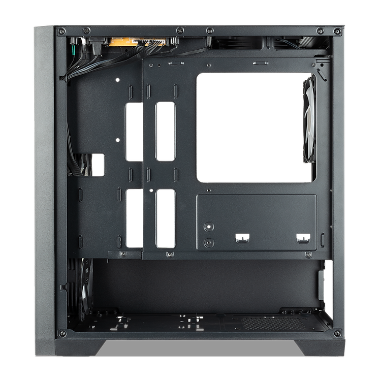 Tecware Nexus Air T3 matx Case, w/ 6 x ARGB Fans (Black)