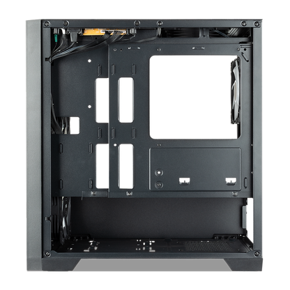 Tecware Nexus Air T3 matx Case, w/ 6 x ARGB Fans (Black)