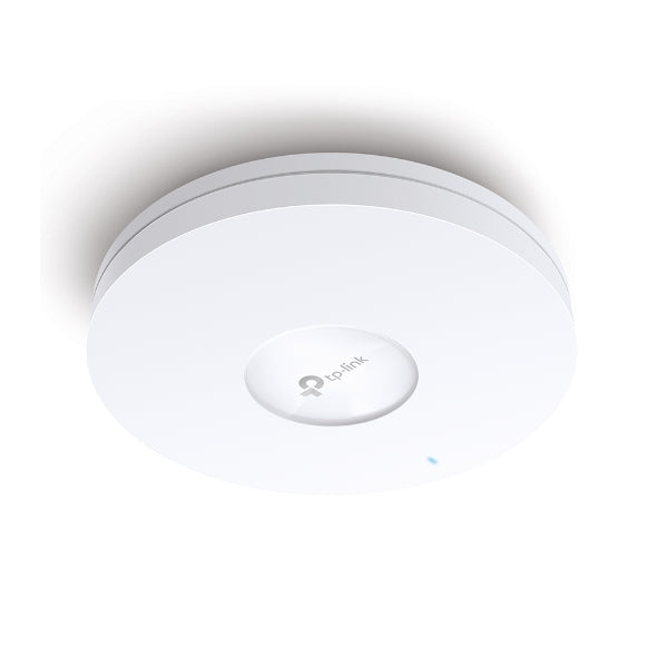 TP-LINK EAP610 AX1800 Wi-Fi 6 Wireless Dual Band Ceiling Mount Access Point Omada Mesh, PoE+ Powered, Cloud Access, Omada App, Seamless Roaming