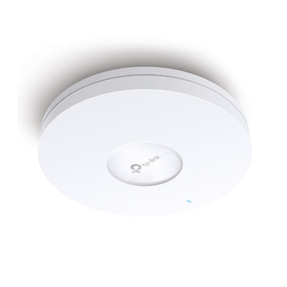 TP-LINK EAP610 AX1800 Wi-Fi 6 Wireless Dual Band Ceiling Mount Access Point Omada Mesh, PoE+ Powered, Cloud Access, Omada App, Seamless Roaming