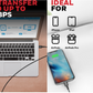 Honeywell Type C to Lightning cable 1.8Mtr - BLACK/WHITE Platinum Series/1 Year Warranty
