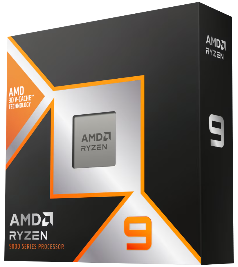 AMD Ryzen™ 9 9900X3D - Ryzen 9000 Series Desktop Processor (12-Cores, 24 Threads, Socket AM5, 120W, AMD Radeon Graphics)