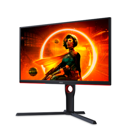 AOC 25G3Z - 24.5" FHD 240Hz IPS Gaming Monitor, 1ms (GtG)/0.5ms (MPRT), AMD Freesync Premium, VESA Certified DisplayHDR 400, 3 Side Frameless, DisplayPort1.4 & HDMI2.0