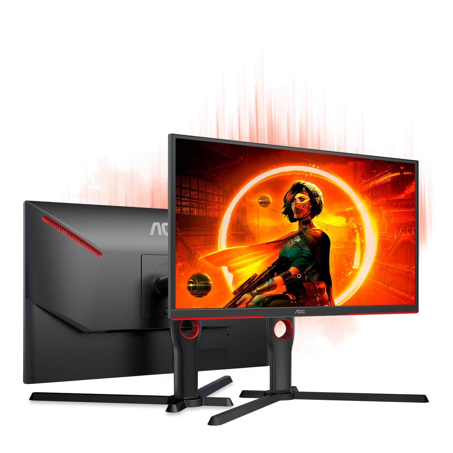 AOC 25G3Z - 24.5" FHD 240Hz IPS Gaming Monitor, 1ms (GtG)/0.5ms (MPRT), AMD Freesync Premium, VESA Certified DisplayHDR 400, 3 Side Frameless, DisplayPort1.4 & HDMI2.0