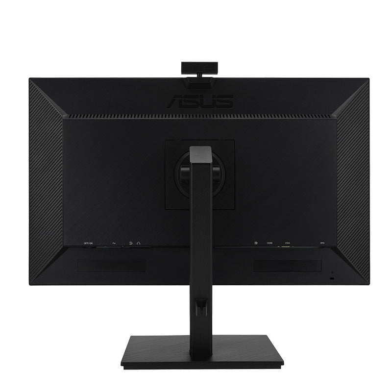 ASUS BE279QSK Video Conferencing Monitor - 27" FHD, IPS, Frameless, adjustable 2MP FHD Webcam, Mic Array, Stereo Speakers, Height Adjustable, Ergonomic Design, HDMI, Eye Care, Low Blue Light, Flicker Free, Wall Mountable