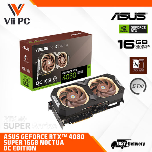 ASUS GeForce RTX™ 4080 SUPER 16GB GDDR6X Noctua OC Edition Graphics Card