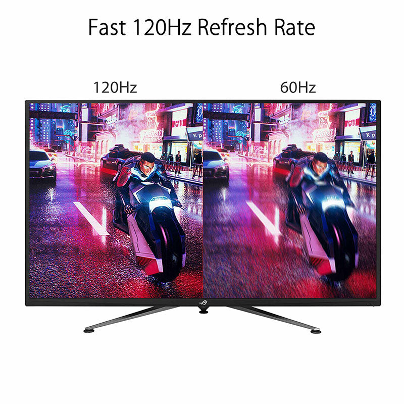 ASUS ROG Strix XG438Q HDR Large Gaming Monitor - 43", 4K (3840 x 2160), 120Hz, FreeSync™ 2 HDR, DisplayHDR™ 600, DCI-P3 90%, Shadow Boost, 10W Speaker*2, Remote Control