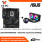 ASUS ROG STRIX Dual LC II 240 ARGB AIO CPU Liquid Cooler + ASUS ROG STRIX B760-F GAMING WIFI 6E DDR5 Motherboard BUNDLE