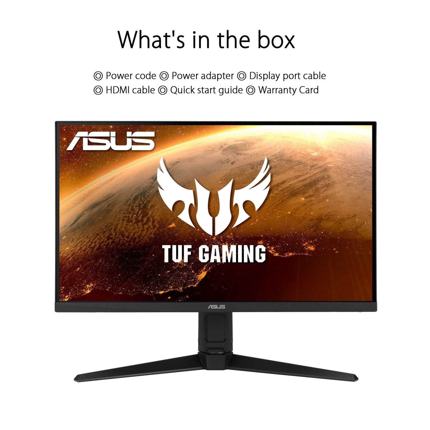 ASUS TUF Gaming VG27AQL1A Gaming Monitor –27 inch WQHD (2560x1440), IPS,170Hz (above 144Hz), ELMB SYNC, Adaptive-sync, G-Sync compatible ready, 1ms (MPRT), 130 % sRGB, HDR