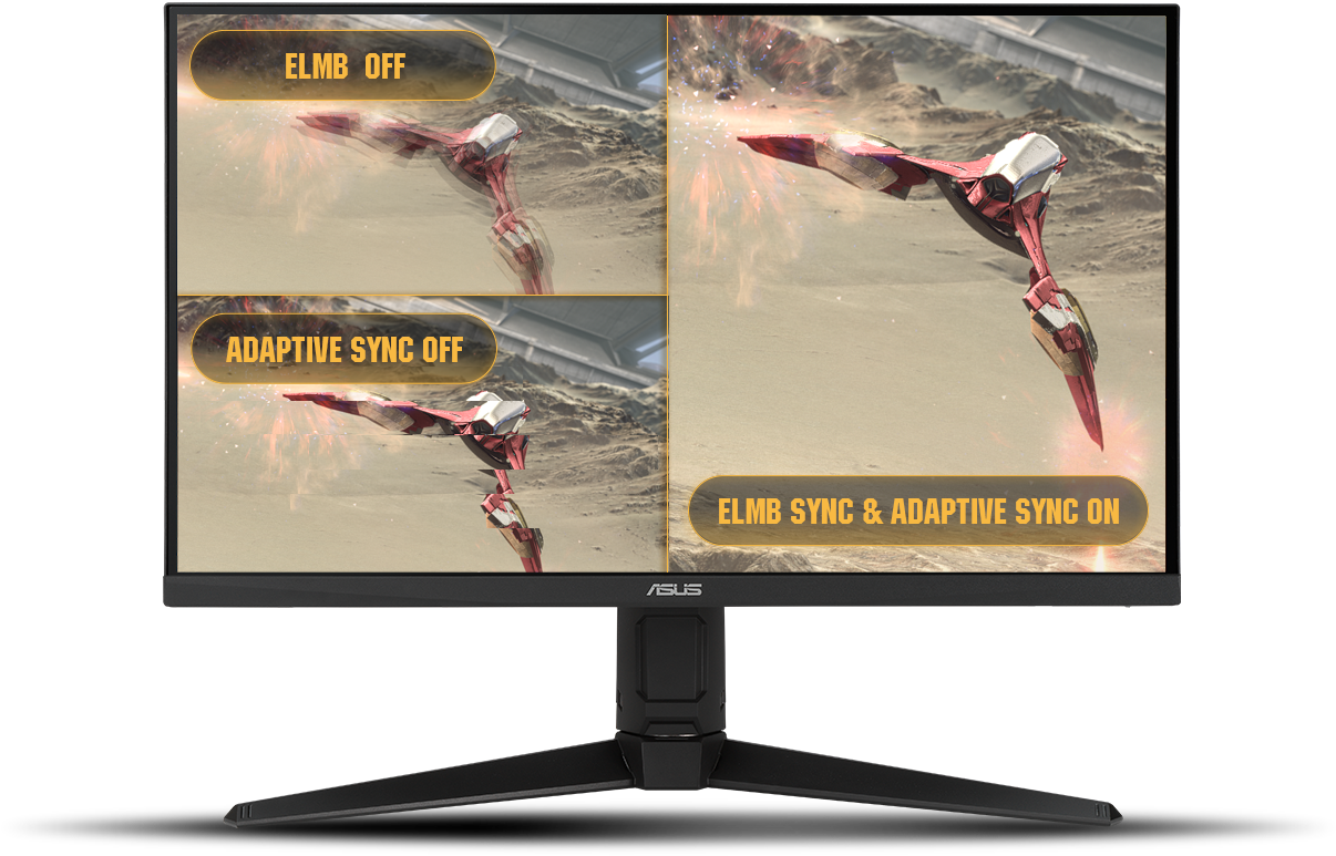 ASUS TUF Gaming VG27AQL1A Gaming Monitor –27 inch WQHD (2560x1440), IPS,170Hz (above 144Hz), ELMB SYNC, Adaptive-sync, G-Sync compatible ready, 1ms (MPRT), 130 % sRGB, HDR