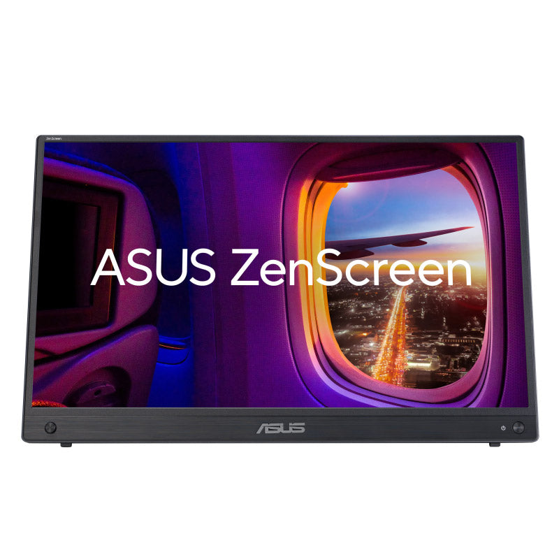 ASUS ZenScreen MB16AHG portable monitor - 16" (15.6" viewable) FHD (1920x1080), IPS, 144Hz, USB-C, Mini-HDMI, Freesync Premium™, Ergo kickstand, Tripod socket, Flicker Free, Low Blue Light