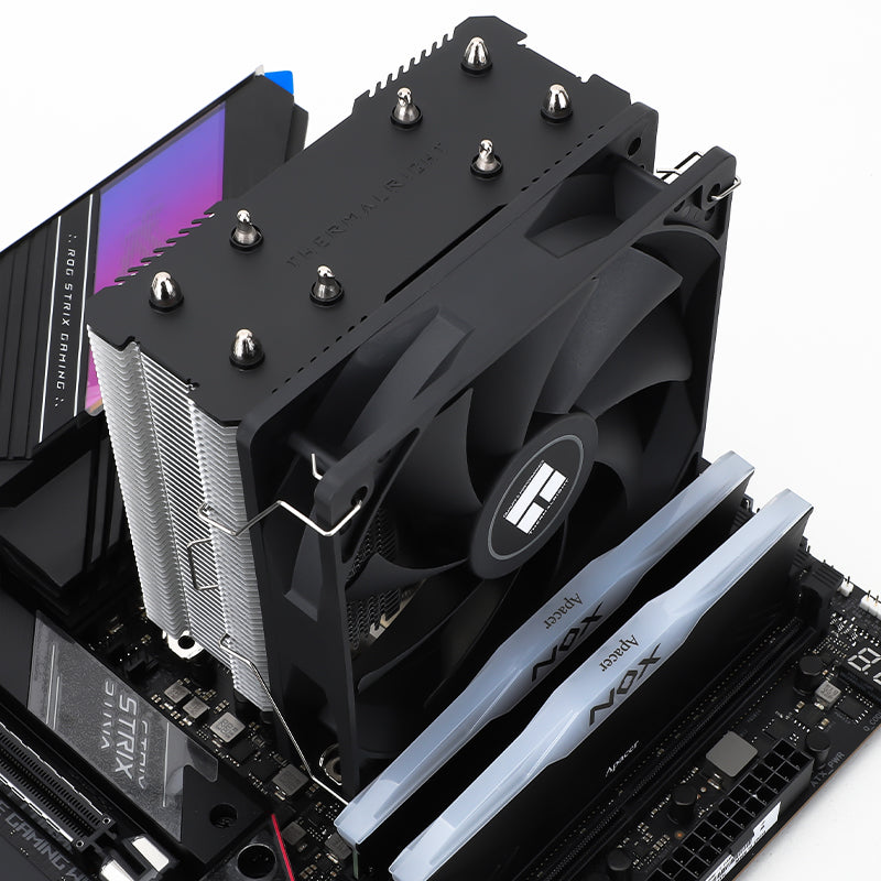 Thermalright Assassin X 120 Refined SE CPU Cooler - High-Performance Single Tower Design with Dual Fans for Optimal Cooling