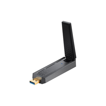 MSI AX1800 WiFi USB Adapter (GUAX18) - WiFi 6 802.11ax Dual-Band Gigabit Wireless, Plug and Play, High Speed Long Range USB Gaming Adapter, WPA3