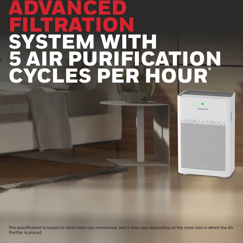 Honeywell AIR TOUCH P1 White Air Purifier Platinum Series/1 Year Warranty