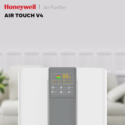 Honeywell AIR TOUCH V4 White Air Purifier Value Series/1 Year Warranty
