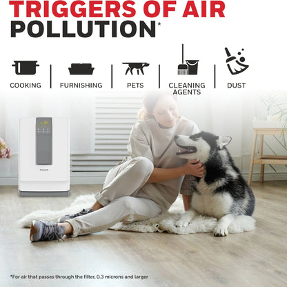 Honeywell AIR TOUCH V4 White Air Purifier Value Series/1 Year Warranty