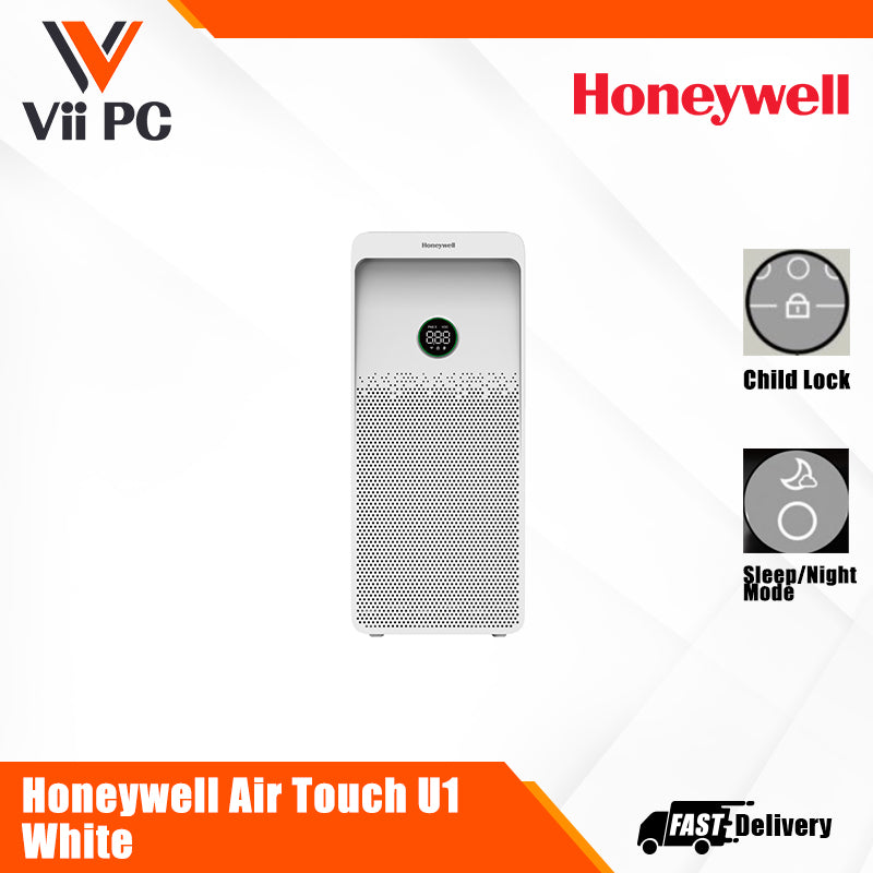 Honeywell AIR TOUCH U1 White Air Purifier Ultimate Series/1 Year Warranty