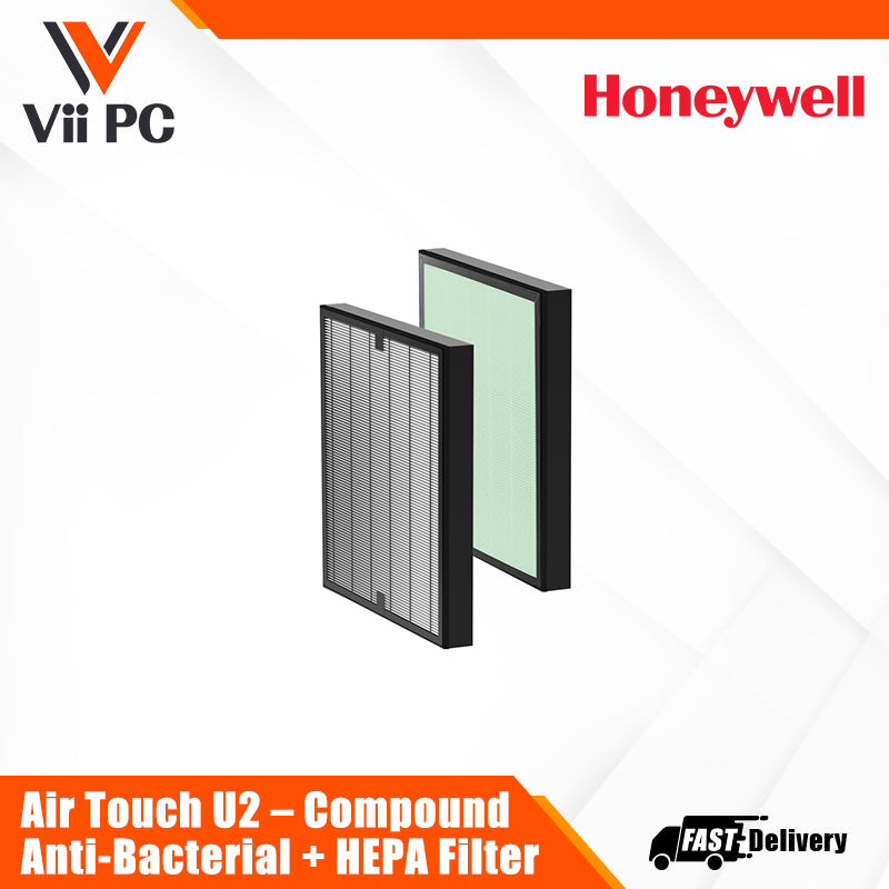 Honeywell Air Touch U2 Air Purifier – Compound Anti-Bacterial + HEPA Filter Ultimate Series