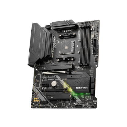 MSI MAG B550 TOMAHAWK MAX WIFI AMD Socket AM4 4 x DDR4 slots Wi-Fi 6E ATX AMD MOTHERBOARD