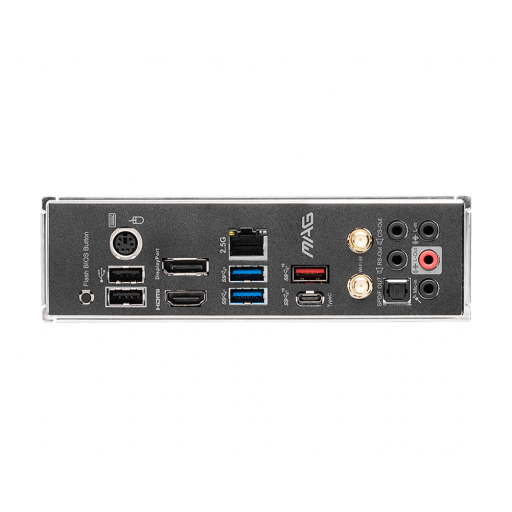 MSI MAG B550 TOMAHAWK MAX WIFI AMD Socket AM4 4 x DDR4 slots Wi-Fi 6E ATX AMD MOTHERBOARD