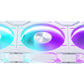PHANTEKS D30 120mm PWM Fan, DRGB, Regular Blade, 1Pack/3Packs BLACK/WHITE