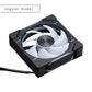 PHANTEKS D30 120mm PWM Fan, DRGB, Regular Blade, 1Pack/3Packs BLACK/WHITE